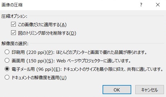 パワーポイントで画像を圧縮する方法 メール送付時の注意点 アイリブログ