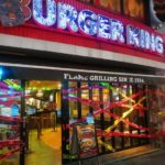 バーガーキング渋谷センター街店ゾンビ出没|ハロウィン限定メニュー