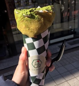 ochaba(オチャバ)日本初抹茶クレープ専門店 |メニューは?